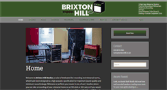 Desktop Screenshot of brixtonhillstudios.com
